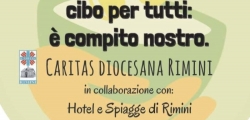 LA CAMPAGNA CIBO PER TUTTI RAGGIUNGE LE SPIAGGE DI RIMINI